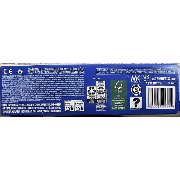 NEW MATTEL HOT WHEELS CITY FUEL STATION SHIFT PLAY SET 1 VEHICLE HKX45 - Picture 4 of 6